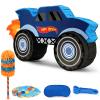 27" Race Car Piata, Monster Truck Pinata Bundle with Blindfold and Bat Party Favors for Kids Boys Exciting Party Games Supplies view 1