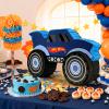 27" Race Car Piata, Monster Truck Pinata Bundle with Blindfold and Bat Party Favors for Kids Boys Exciting Party Games Supplies view 2