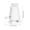 Angoily Wind up Toy Movement Clockwork Robot Accessories Mini Plastic Movement DIY Handcraft Parts Replacement for Clay Snow Dough Crafts view 3