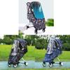 1Pc Portable Rain Cover Weatherproof Shield Wind Canopy Pushchair Mesh Ventilation Trend Travel Umbrella Rain Cover view 2