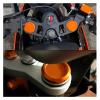DREFGH Motorcycle Front Fork Suspension Top Cover Shock Absorber Cap Compatible with Duke 125 200 250 390 690 RC 2013-2020 Accessories(Black) view 2