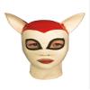AiCc stylists Latex Mask Halloween Rubber Long Ears Fox Cosplay (L) view 1