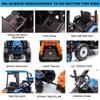 24V Kids Ride On Tractor w/Remote Control, 3IN1 Riding Tractor w/Trailer&Front Loader, Power Wheels 24V Ride on Toys for Boys Girls, Kids Ride on Excavator Toy (Blue Tractor with Trailer&Front Loader) view 4