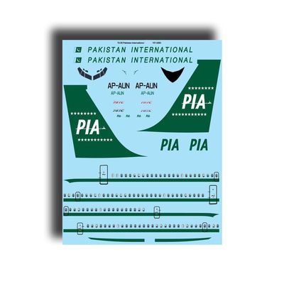 26Decals 72-55 1/72 PIA DELIVERY 707-320C Laser Decal for Aircraft