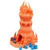 3D Printed Dice Tower for Dungeons and Dragons Games, Dice Spiral Staircase Castle Dice Tower for Miniature Wargaming, Tabletop RPGs, Wargame Scenery view 1