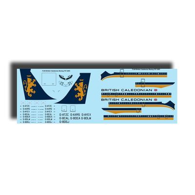 26Decals 72-60 1/72 Decal BCAL Early 707-320C accessoreis for Aircraft
