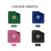 Chinese Mahjong Mat with Storage Bag, Neoprene Mahjong Table mat, 31.5x31.5 Inch, Non-Slip and Noise Reduction Table Cover for Board Games, Tile Games, Mahjong, Dominoes (Pink) view 2