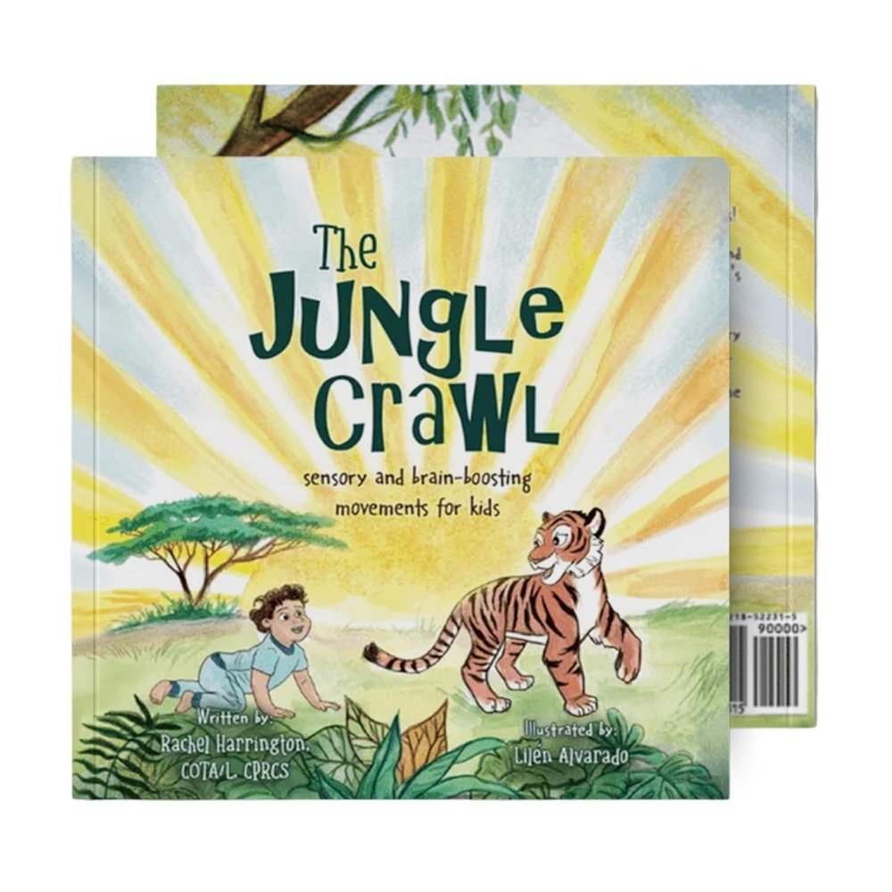 The Jungle Crawl Interactive Children's Book | Fun Rhyming Story for Movement, Reflex Integration & Playtime