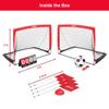 ESPN Soccer Stadium Experience for Kids Includes 2 Nets, Ball, and Youth Soccer Training Equipment, Ideal for Outdoor Games (ES-SC620) view 2