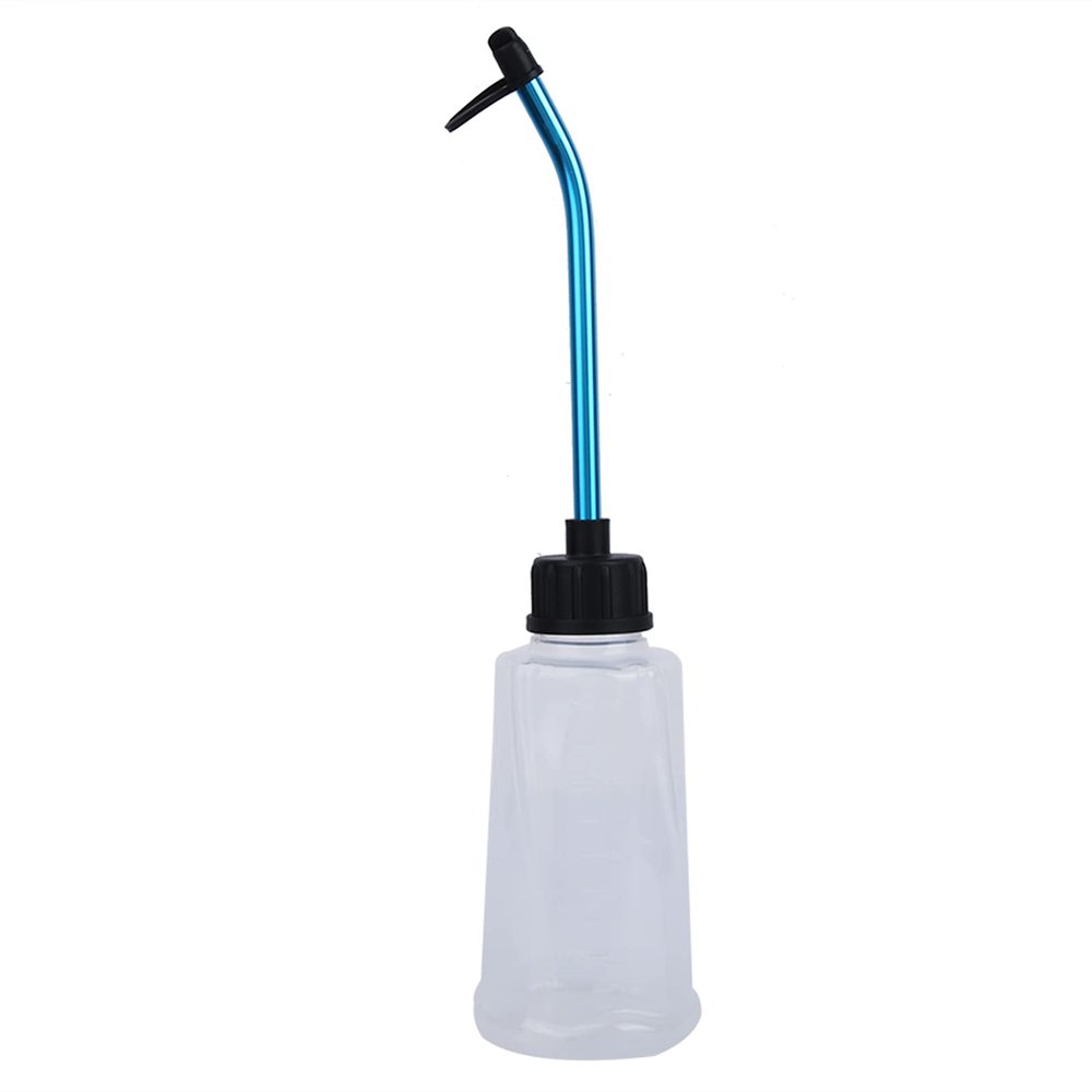 WGFOIP RC Fuel Bottle Nitro Engine Refill Bottle RC Oil Filler with Aluminum Alloy Straw for Remote Control Model Car 250ml White