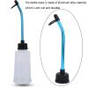 WGFOIP RC Fuel Bottle Nitro Engine Refill Bottle RC Oil Filler with Aluminum Alloy Straw for Remote Control Model Car 250ml White view 2