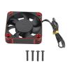 50mm RC Motor Cooling Fan Heat Sink JST Plug Aluminum Alloy Cooler for RC Inductive Non Inductive Motor (Black Red) view 1