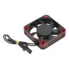 50mm RC Motor Cooling Fan Heat Sink JST Plug Aluminum Alloy Cooler for RC Inductive Non Inductive Motor (Black Red) view 2