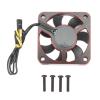 50mm RC Motor Cooling Fan Heat Sink JST Plug Aluminum Alloy Cooler for RC Inductive Non Inductive Motor (Black Red) view 4