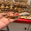 Traditional Brass Spinning Top with Red Design, Decorative Handcrafted Metal Toy view 1