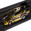SC421-2GLD Auto World 4Gear 2022 Dodge Charger Good Knight FC HO Scale Slot Car view 2
