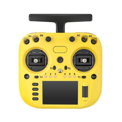 Radiomaster TX15 16ch 3.5inch IPS Touchscreen V5.0 Hall Gimbals Radio Controller ExpressLRS Built-in Gyro Microphone (Yellow Mode 2)