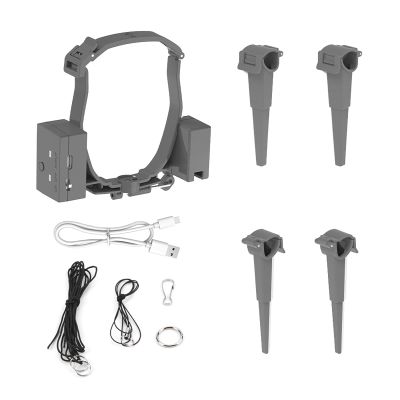 Drone Air Payload Dropper with Shock-Absorbing Landing Gears 500G Max Payload Quick Release Fit for Mavic 4 Pro Drones