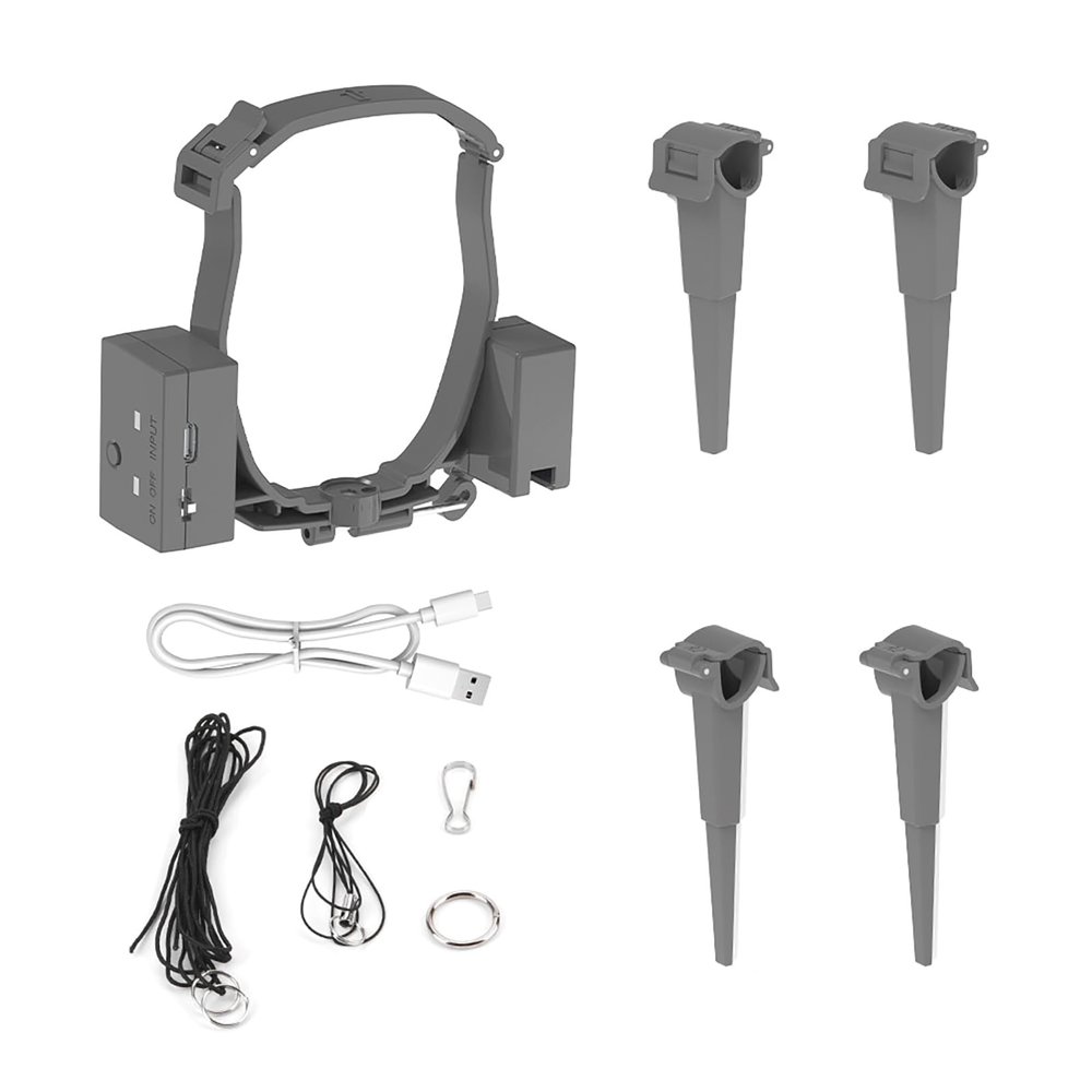 Drone Air Payload Dropper with Shock-Absorbing Landing Gears 500G Max Payload Quick Release Fit for Mavic 4 Pro Drones