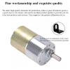 1pcs XC37GB30-C Gear Motor, 12V Micro Small Motor with 24V Speed Regulation, Low Speed and Slow Gear Forward and Reverse Rotation(Center with Bracket,15RPM,24V) view 4
