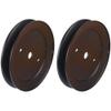 COCOZO for Set of 2 Spindle Drive Pulleys Fits for Husqvarna Drive Pulley 532195945 view 1