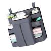 LFRXION Diaper Organizer, Crib Storage Organizers With Compartments, Multifunctional Hanging Bag For Diapers Clothing Toy view 1