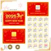 Capoda 25 Counts Chinese New Year Fortune Cards 2026 Year of The Horse Scratch Off Cards with 30 Feng Shui Coins Chinese Decoration Lunar New Years for Presents Eve Party view 2