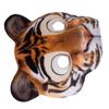 Beaupretty Tiger Half Face Mask EVA Animal Mask for Carnival and Cosplay Parties Comfortable Fit with Elastic Band Festival Photo Prop for Halloween and Outdoor Events view 1