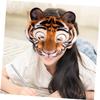 Beaupretty Tiger Half Face Mask EVA Animal Mask for Carnival and Cosplay Parties Comfortable Fit with Elastic Band Festival Photo Prop for Halloween and Outdoor Events view 4