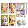 11-Piece Kids Journal Gift Set with 4 Pack Squeezable Cartoon Animal Spiral Notebooks, 4 Sticky Notes, 2 Rolls of Cute Sticker & Pig Pen, Stress Anxiety Relief for Studying for Boy Girl Birthday(Duck) view 1
