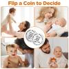 1PC Funny New Parent Decision Flip Coin, Parenting Who Takes Care of Baby Decision Tool, Lighthearted Interaction Coin for New Mom Dad, Baby Shower Fathers Day Mothers Day view 4