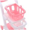 Beaupretty 8pcs Mini Shopping Cart Pretend Play Grocery Trolley for Dual Storage Safe Design Enhances Cognitive Skills and Active Roleplaying Fun view 3