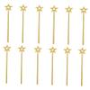 Gogogmee 12pcs Glitter Star Fairy Wands for Lightweight Angel Stick Props for Birthday Halloween Christmas Wedding and Dress-up Parties view 1
