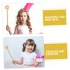 Gogogmee 12pcs Glitter Star Fairy Wands for Lightweight Angel Stick Props for Birthday Halloween Christmas Wedding and Dress-up Parties view 3