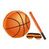Abaodam Basketball Pinata with Stick and Blindfold for Birthday Party Cardboard Sports-themed Decoration and Interactive Game Easy to Hang Photo Prop for Boys and Celebrations view 1