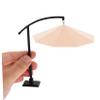BESPORTBLE Scale Lightweight Mini Beach Umbrella for Dollhouse Outdoor Accessories Fairy Garden Decoration Model Scene Prop view 4