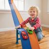Flexible Race Track 15 Ft for Kids with 2 Toy Cars, US Certified Safe PVC Car Track Withstands Repeated Bending, Compatible with 1/64 Scale Model Cars and Powerful Suction Cups for Age 3+ view 1