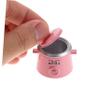 TOYANDONA Miniature Metal Rice Cooker for Dollhouse Mini Kitchen Appliance for Pretend Play Portable Friendly Mini Rice Cooker Cup for Role Play and Miniature Decor view 4