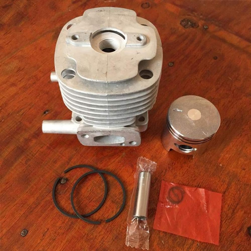 Cylinder Kit 40mm Compatible with B45 RC45 BP45 GP450 DYB454 Weedeater Cylinder Piston Rings Pin Clips Assembly Universal Fit Aftermarket Replacement