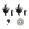 RC Parts Compatible with SCY 16101 16102 16103 16201 Pro 1/16 RC Brushless Car Upgrades Parts Accessories 4X Metal Differential Gear Set view 2