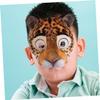 Beaupretty Lightweight EVA Leopard Mask for Halloween Carnival and Masquerade Parties Comfortable Costume Accessory with Elastic Strap for Secure Fit and Versatile Role-playing Celebrations view 4