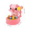 SUPVOX Toddler Toy Whack Game for Kids Age 2-4 Interactive Early Learning Pounding Hammer Toy with Cartoon Mole Figures for Hand Eye Coordination Development view 2