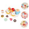 BESPORTBLE Wooden Pretend Play Dessert for Realistic Afternoon Tea with Safe Materials Enhances Social Skills and Imagination for Playing House view 3