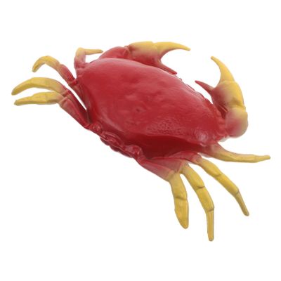 BESPORTBLE Realistic Artificial Crab Action Figure Ocean Animal for Early Learning Plastic Sea Creature Figurine Educational Life Model for Table Decoration and Collector Display