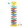 Ball Drop Toy- Ball Activity Toy, Creative Stackable Design, Durable Educational Playset, Adorable Learning Ramp for | Development Toy-for Kids, Fun Educational Activities, Motor Skills view 1