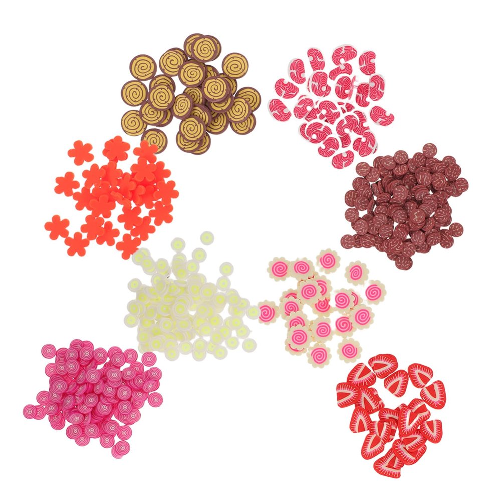 BESPORTBLE 40 Pack Miniature Food Props Realistic Simulated Meat Slices Fake Vegetables Japanese Food Sprinkles for Dollhouse Kitchen Play