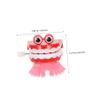 DECHOUS 6pcs Wind-up Chattering Teeth with Eyes Funny Clockwork Party for Halloween Birthday Celebrations Compact Lightweight Novelty Windup Playthings for Adults Holiday Fun view 2