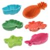 Beaupretty 6Pcs Beach Set Portable Sand Mold Playset Lightweight Safe Materials for Boys and Fun Seaside Sand Kit Random Color view 1