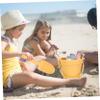 Abaodam Portable Sand Digging with Ocean Elements Lightweight Silicone Beach Plaything for Outdoor Pool Garden Includes Bucket for Boys and Ages view 4