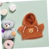 Abaodam 5pcs Bear Clothing for Stuffed Animals Snug Fit Plush Doll Shirts with Hoodies Custom DIY Apparel for Plush Companions view 4